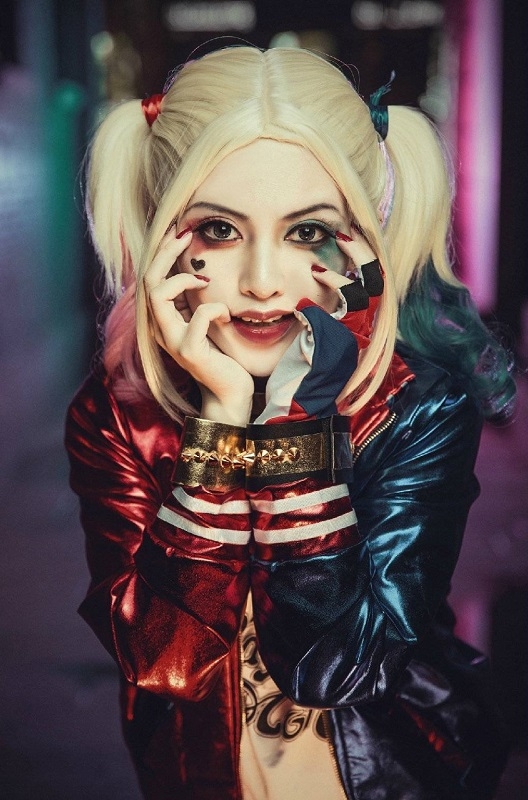 不一样的小丑女自杀小队哈莉奎因cosplay