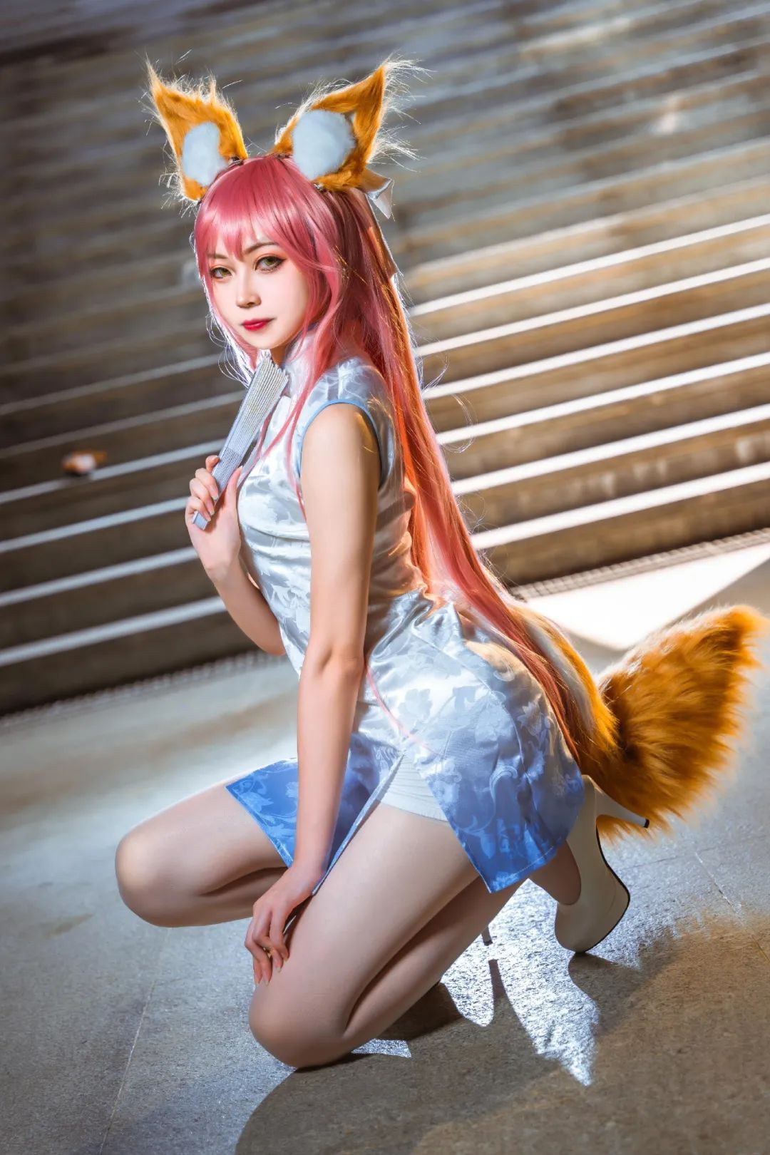 cos |『fate/grand order』玉藻前,旗袍高跟鞋小狐狸,喜欢吗?