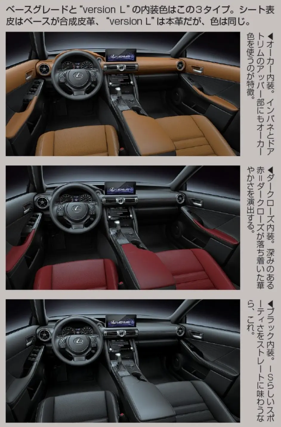 读书笔记 Motorfan别册 新车速报 雷克萨斯新型is全解析 2 哔哩哔哩