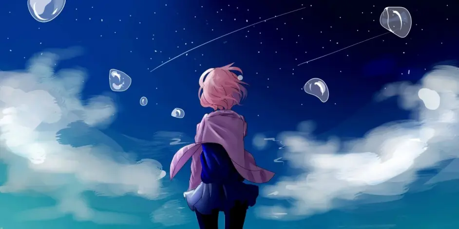 动漫高清壁纸图 境界的彼方 哔哩哔哩