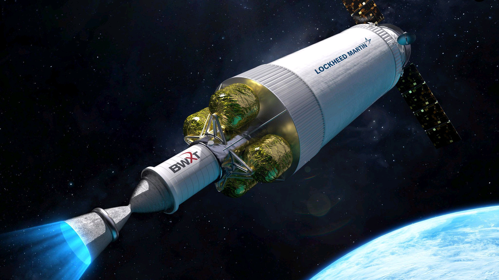 NASA计划在2026年测试核动力火箭 哔哩哔哩