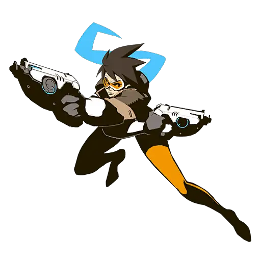 守望先锋 猎空 喷漆