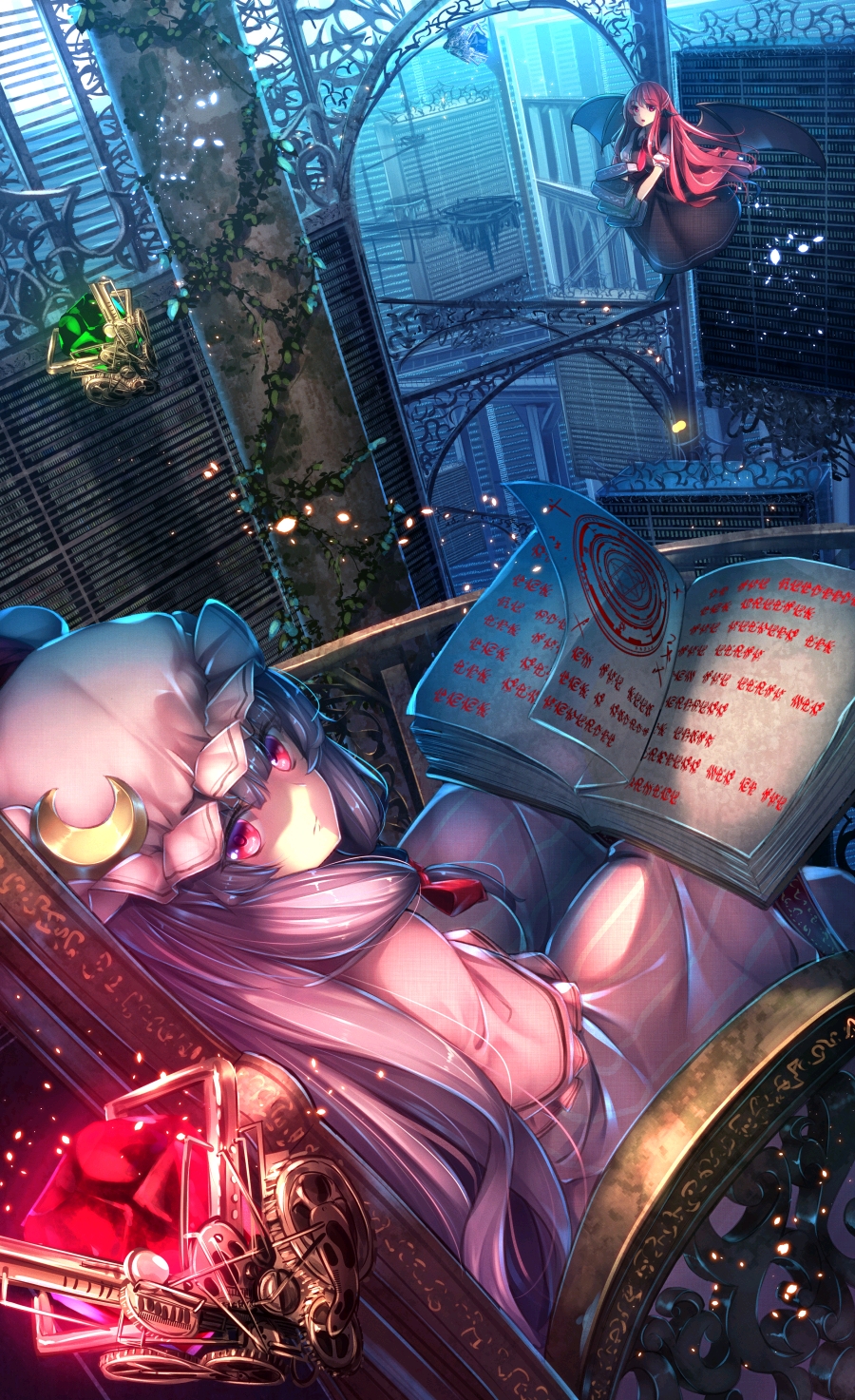 pilipili图片搬运帕秋莉篇本尊1