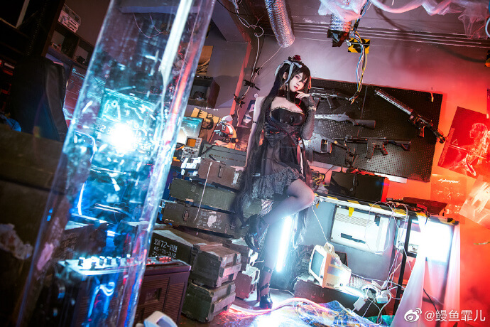 【cos正片】碧蓝航线大凤μ兵装cos 鳗鱼霏儿生日作