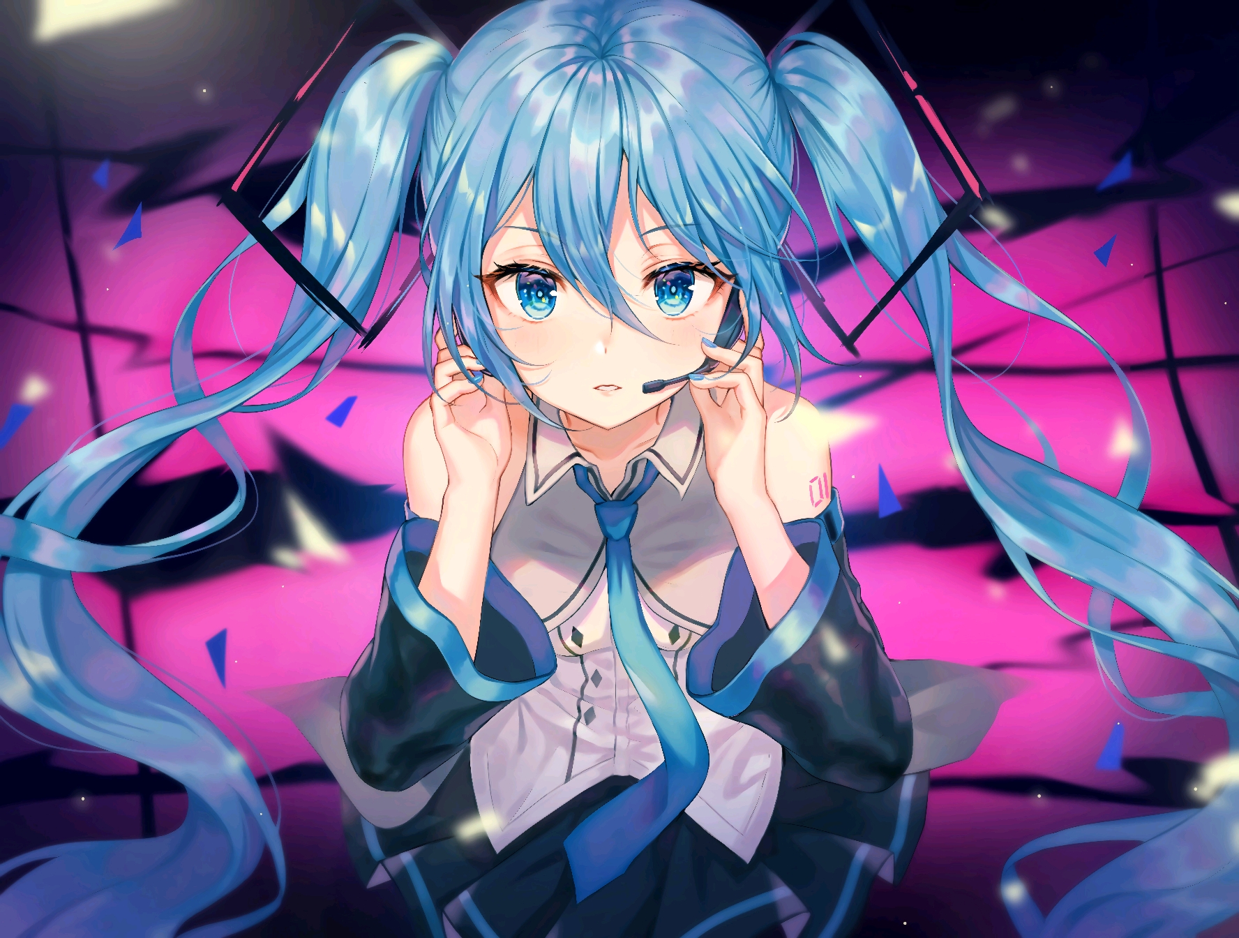 『初音ミク』公式服精选100张ღ