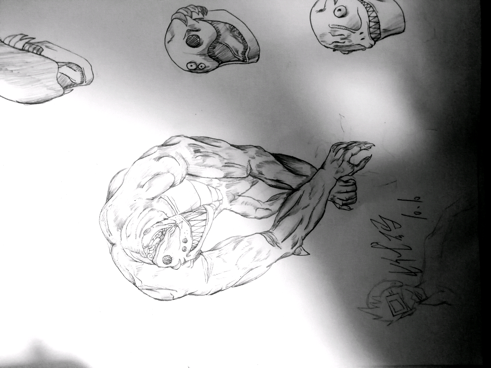 未知生物   001号(初)克培克