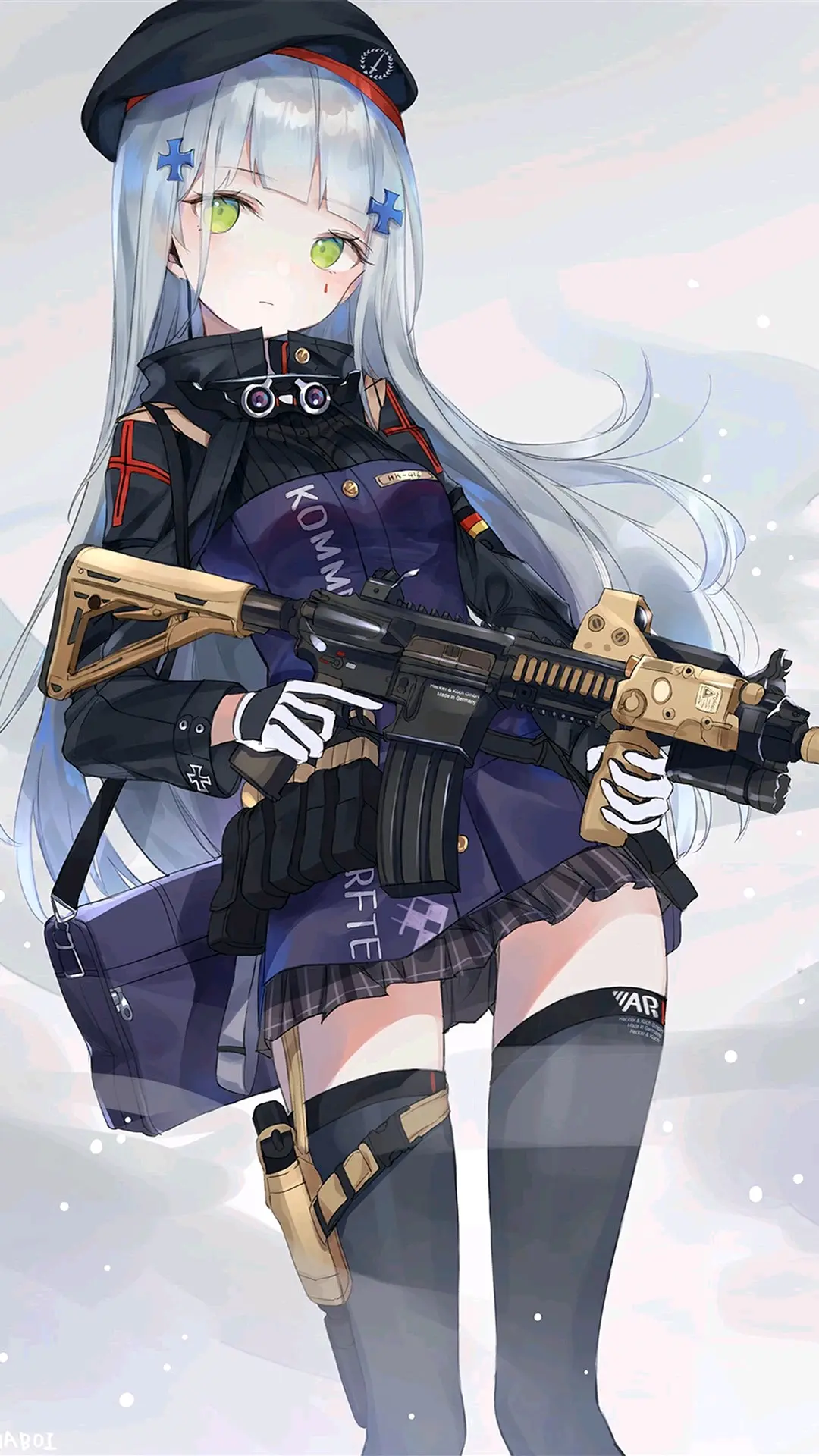 少女前线hk416花嫁大破图片