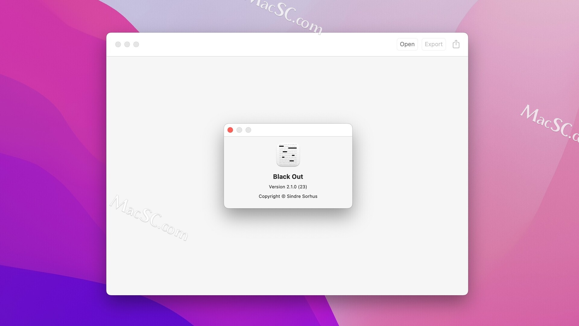Black Out Mac(图像隐私处理工具)2.1.0 哔哩哔哩