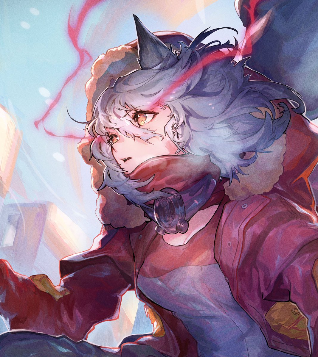 明日方舟外服周年庆纪念画册画师图透合集上