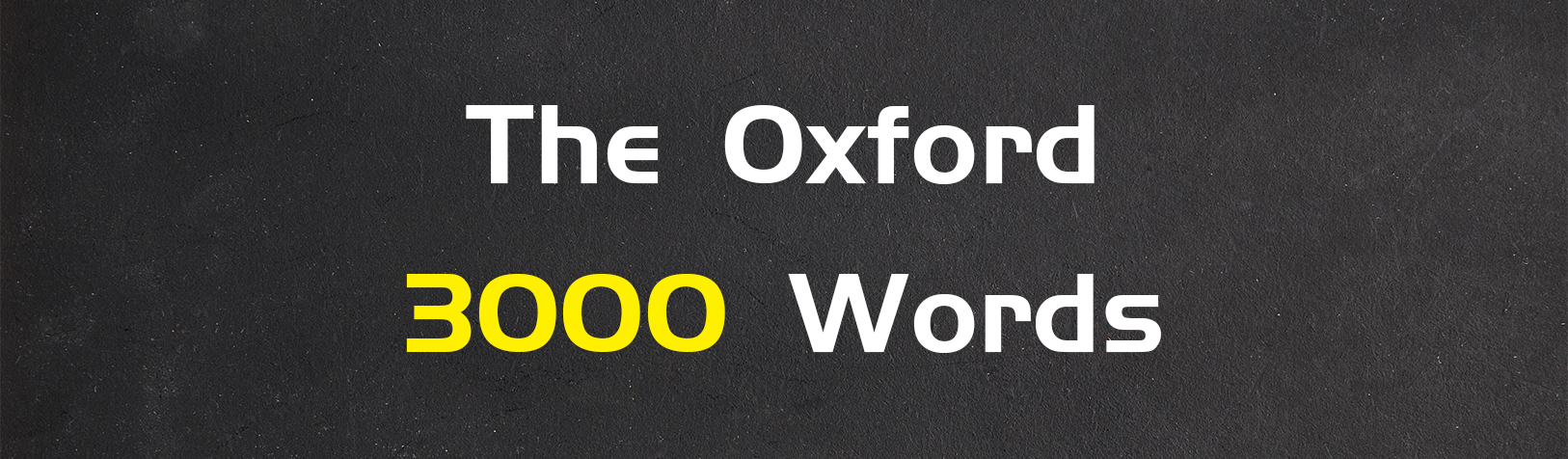 The Oxford 3000 Words 电子版 - 哔哩哔哩