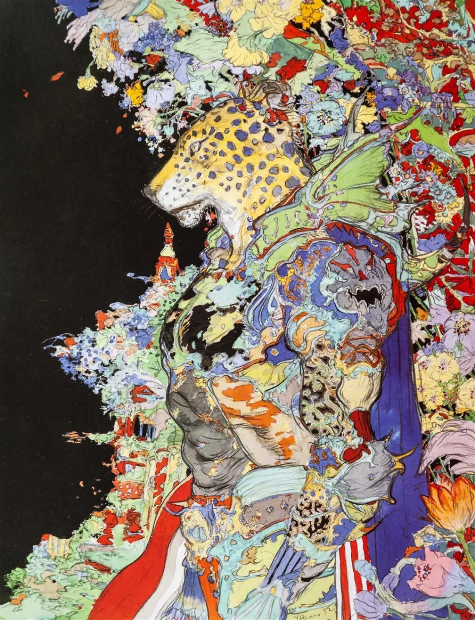 天野喜孝 源氏物語 天野喜孝 初個展 THINK LIKE AMANO 限定 ポストカード 源氏物語