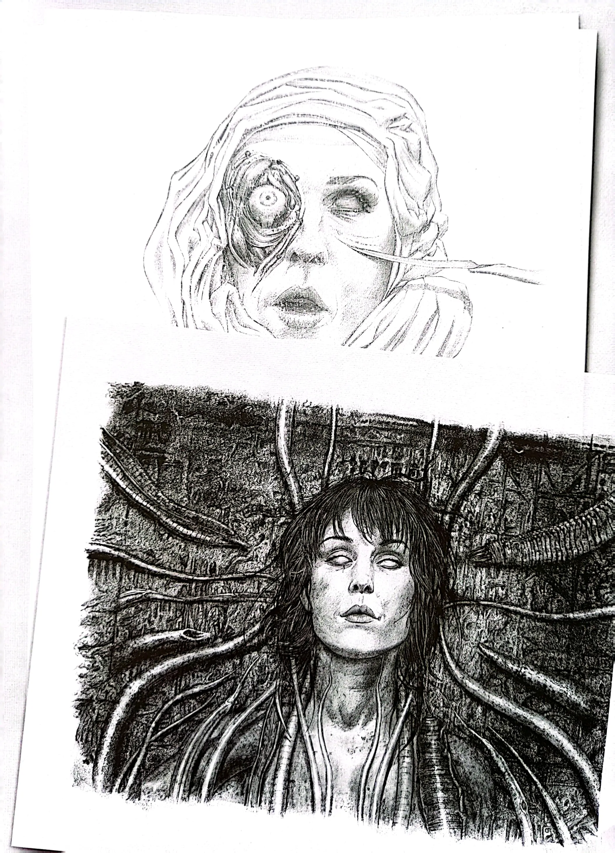 《异形》大卫手稿 赏析 - 下 - 哔哩哔哩