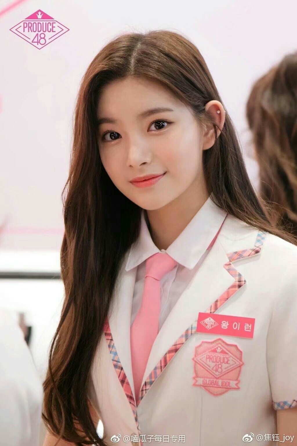 创造48中有一位颜值超高的小仙女,那就是我们的乐华娱乐的王怡人小姐