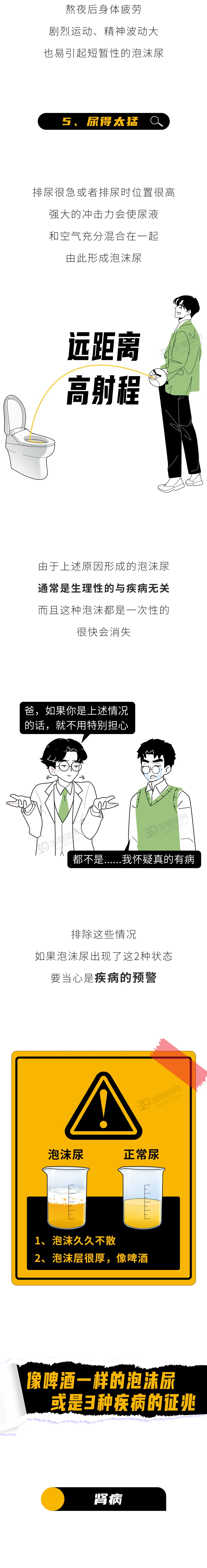 尿尿时为什么会出现泡沫是肾不好3