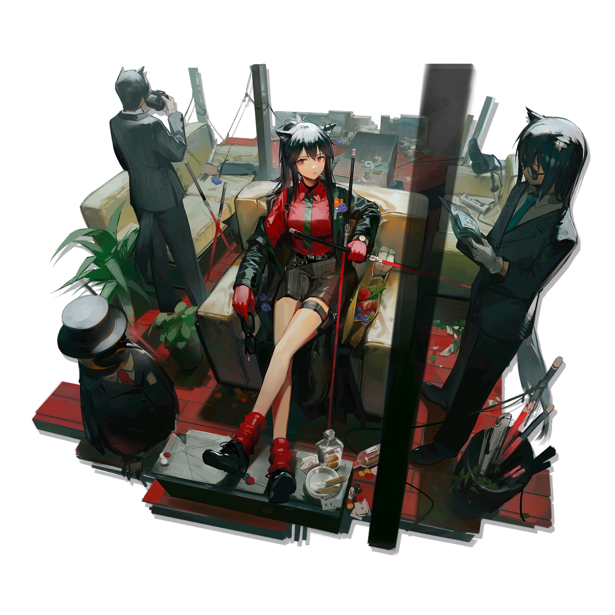 【明日方舟】高清立绘分享① - 哔哩哔哩