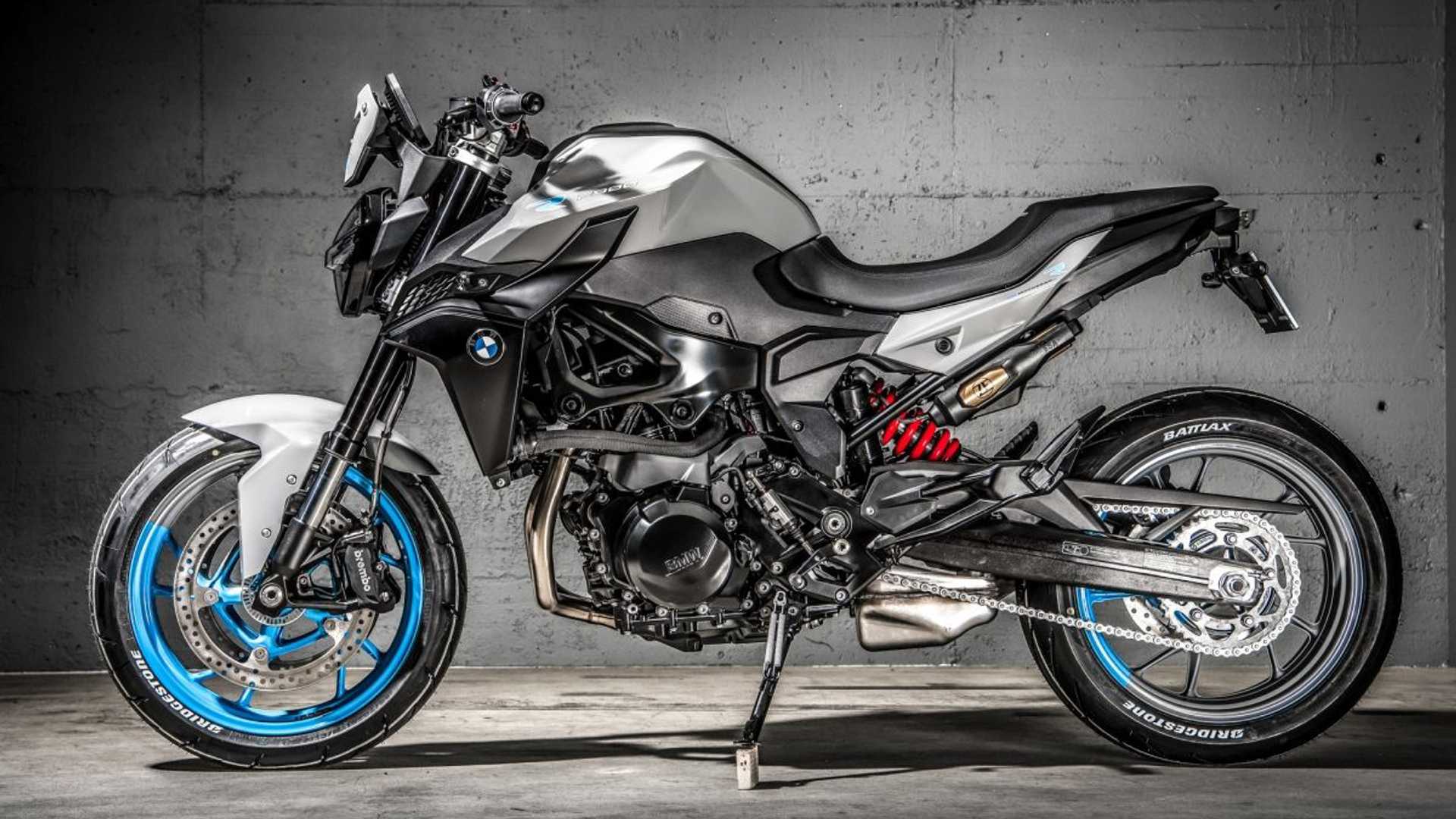宝马f900r过于低调?换上nardo-blue颜值暴增