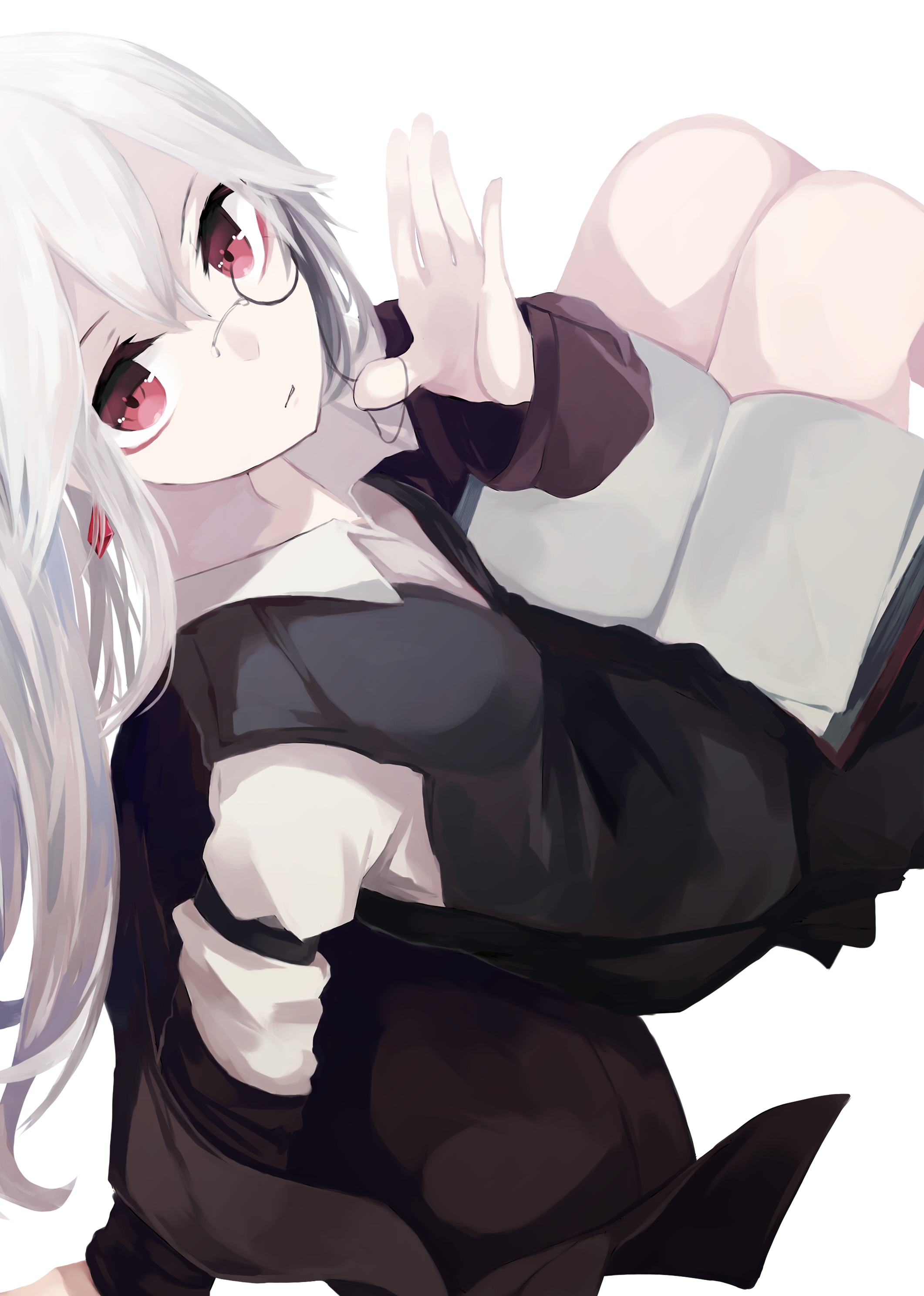 p站画师:尾上廉 白毛 赤瞳 第二期