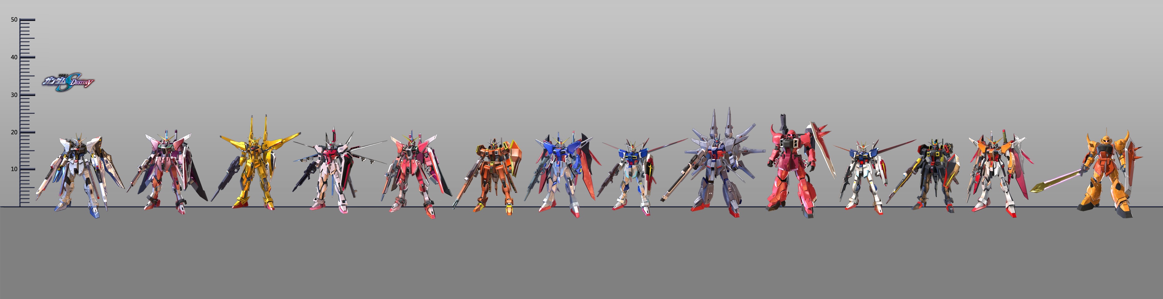 高达vs系列比例图