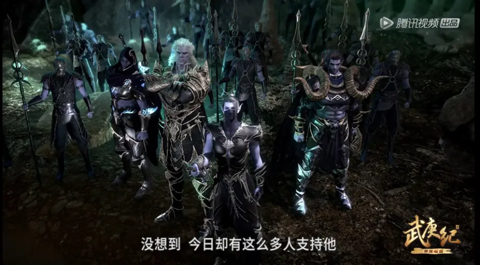 寒风凛凛,木无表情等各个部落有威望的首领,也有像纵横天下这样的浪人