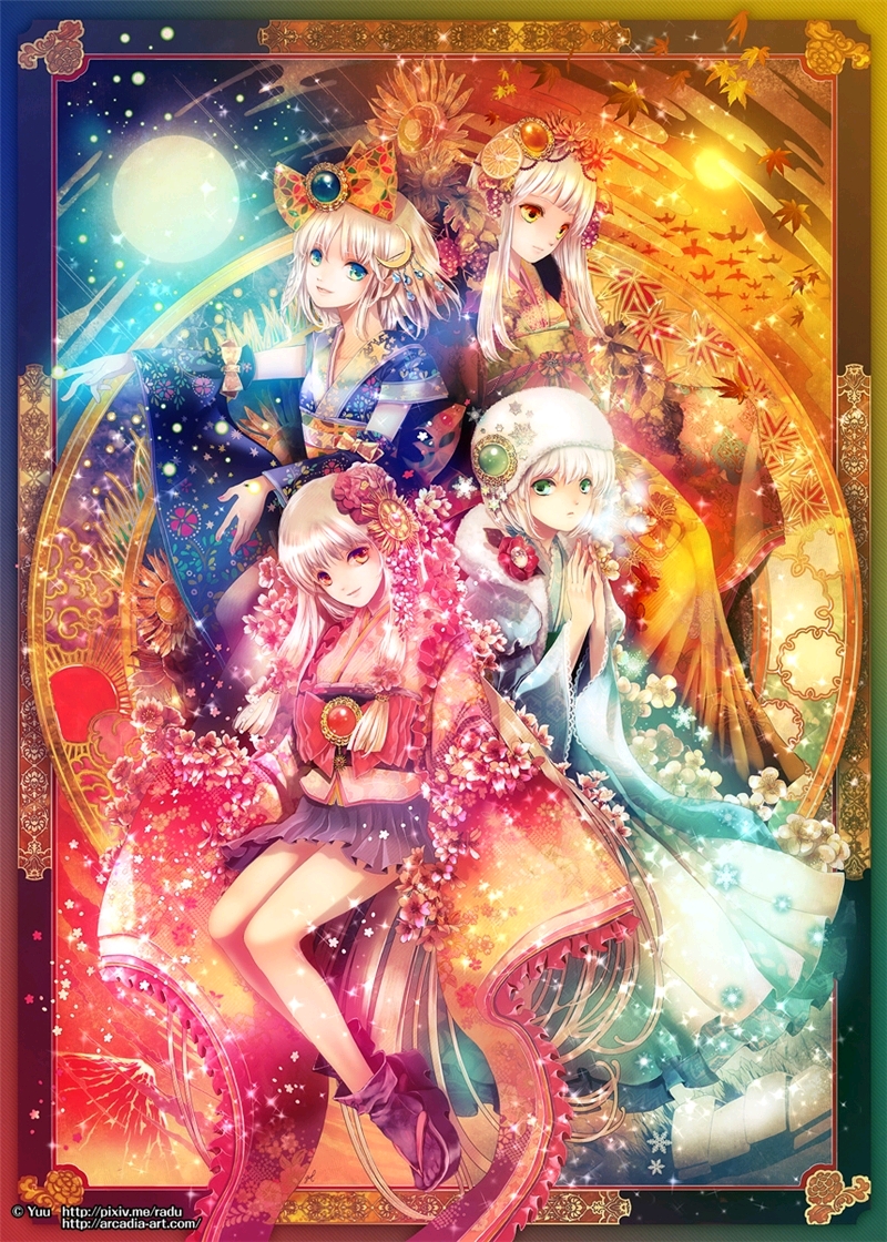 p站美图推荐——四季特辑