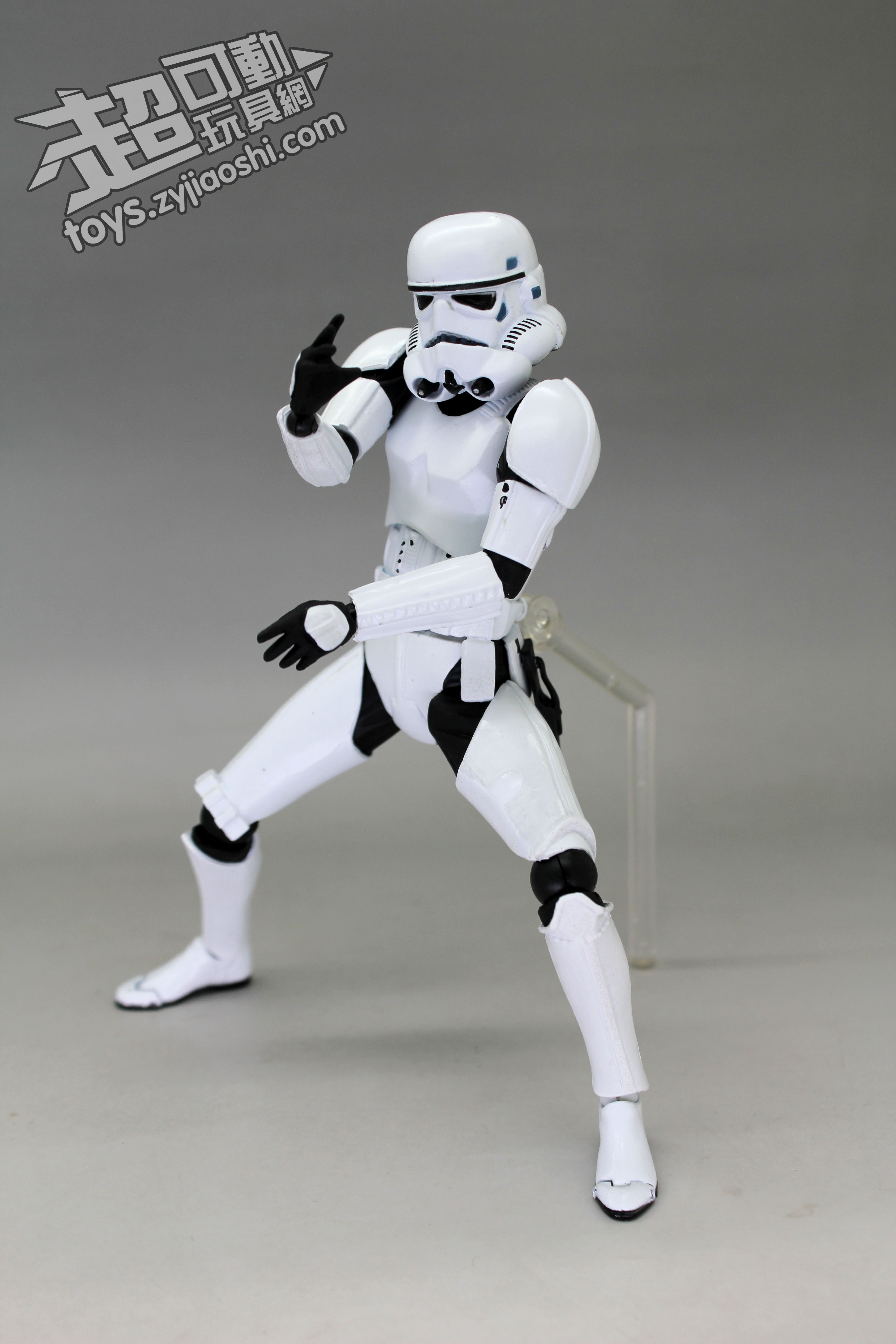 掰玩具星球大战祖国版6寸白兵