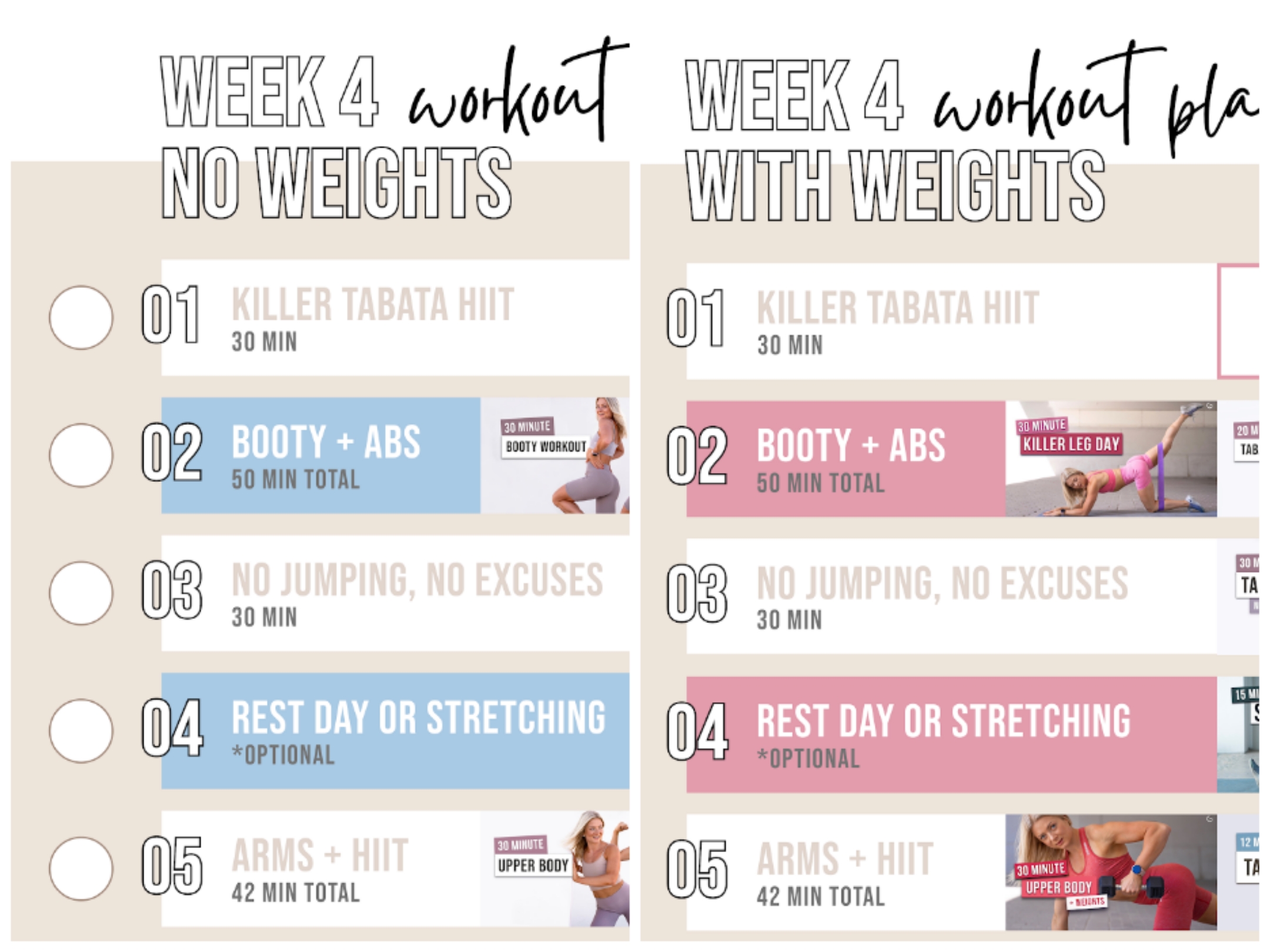 2021年9月第4周锻炼计划Growingannanas 哔哩哔哩