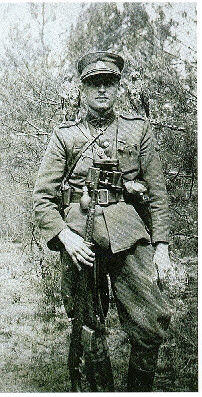 一位立陶宛的游击队员