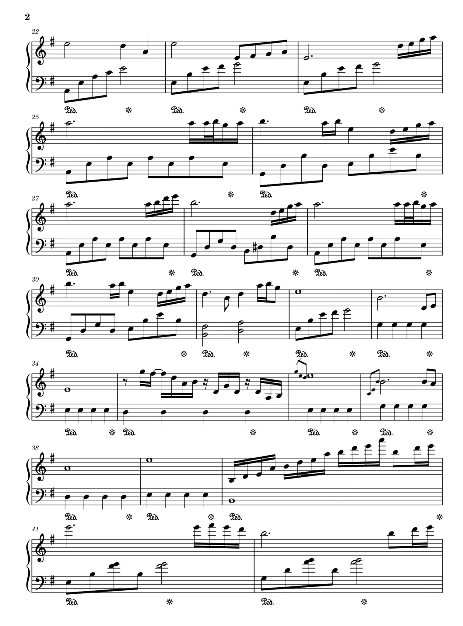 《水墨兰亭》钢琴谱