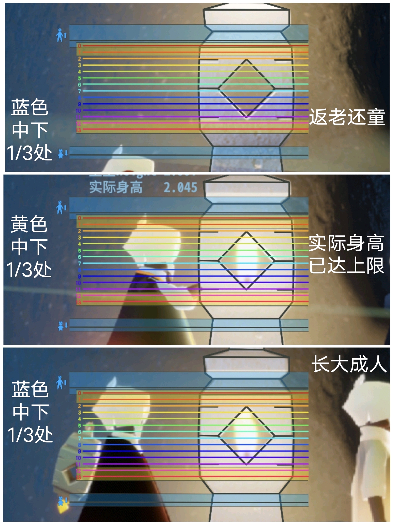 光遇身高图对比原图图片