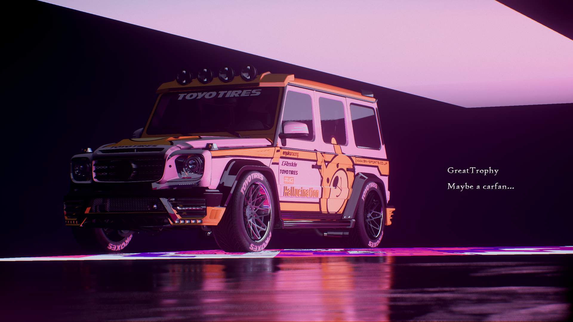 [极品飞车21:热度] [need for speed] hallucination 橘熊痛车 g