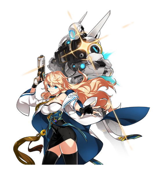 艾尔之光里的女枪各种转职立绘欣赏