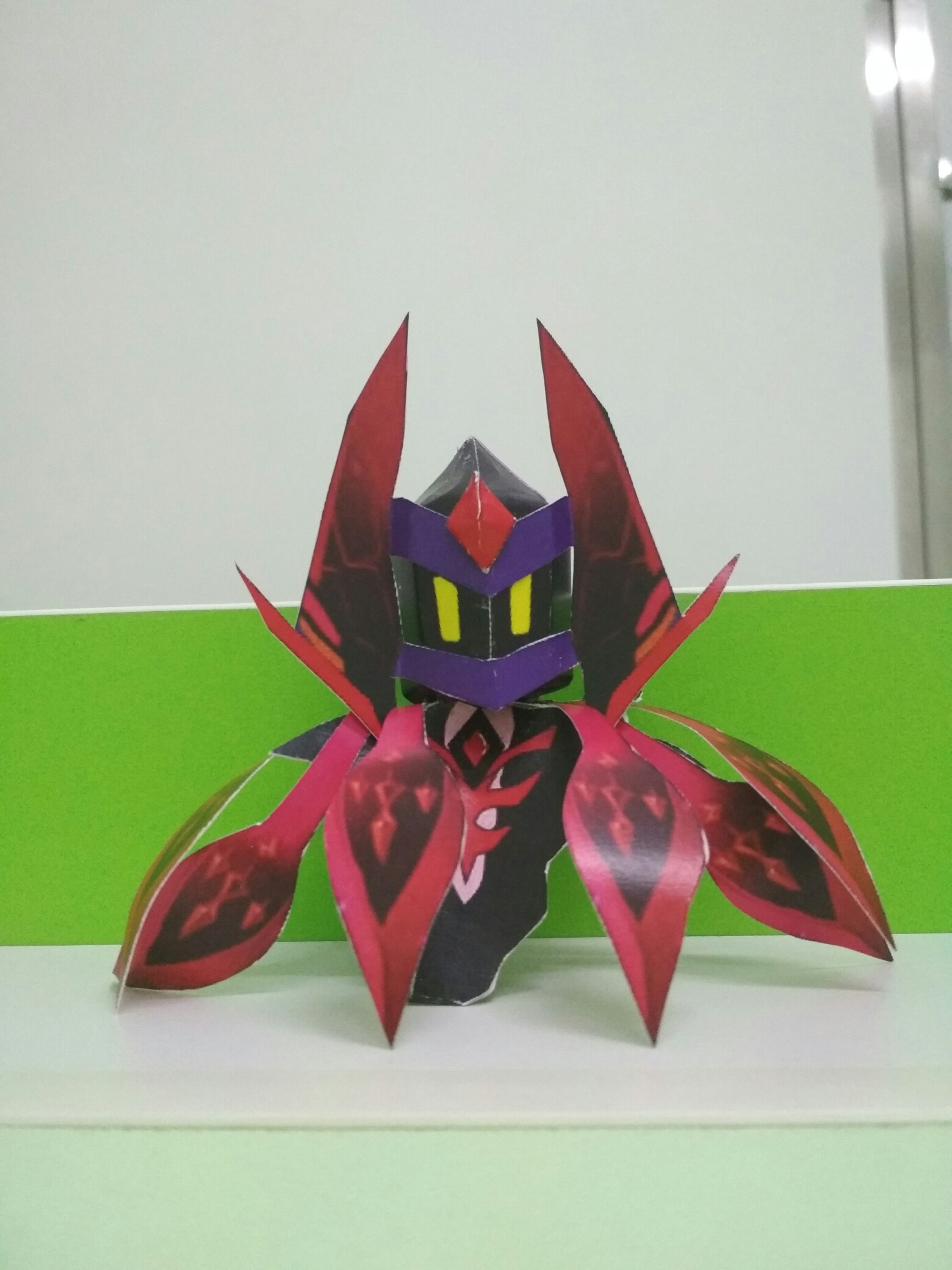 赛尔号精灵纸模型--混沌魔君索伦森