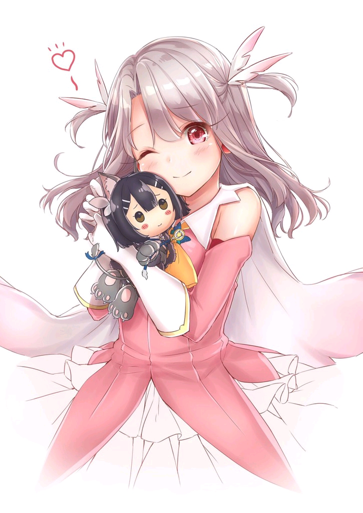 fgo魔法少女伊莉雅美图赏十四照耀星天的地之朔月伊莉雅美游小黑