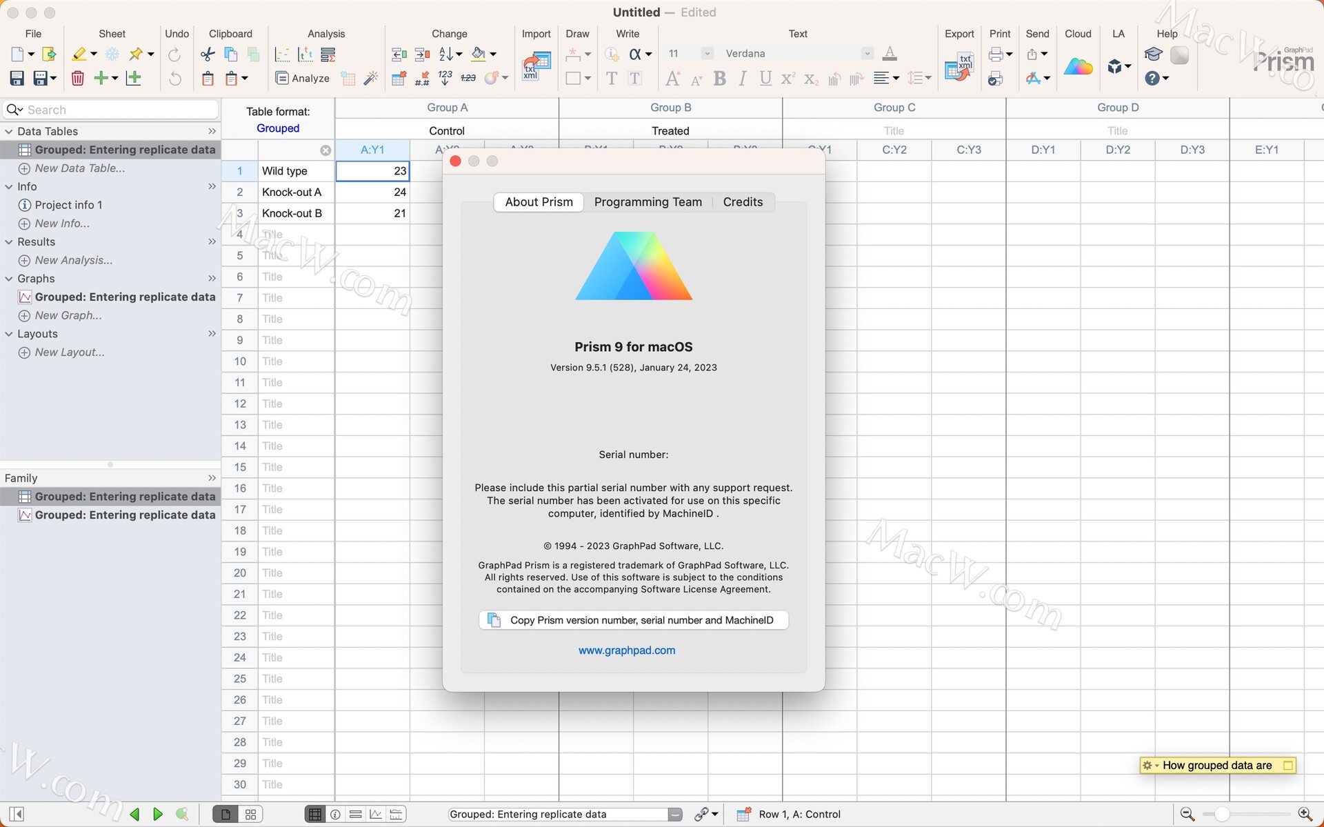 prism 9 for Mac(专业医学绘图分析软件)v9.5.1免激活版 哔哩哔哩