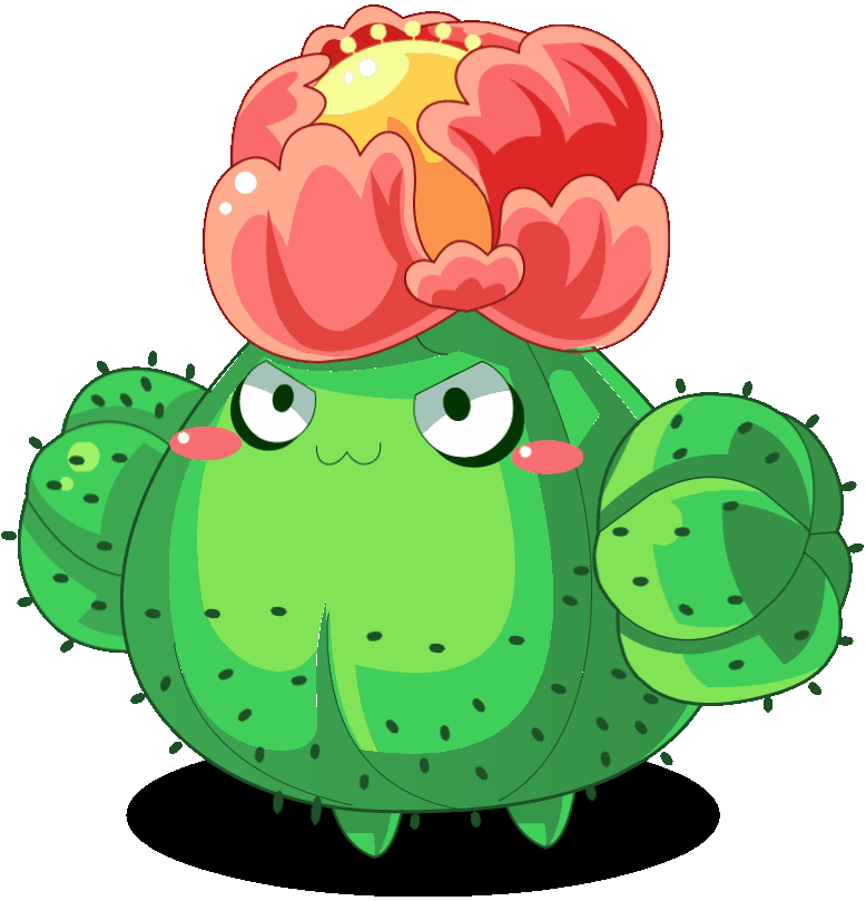 洛克王国-宠物素材【011-蹦蹦草】 - 哔哩哔哩