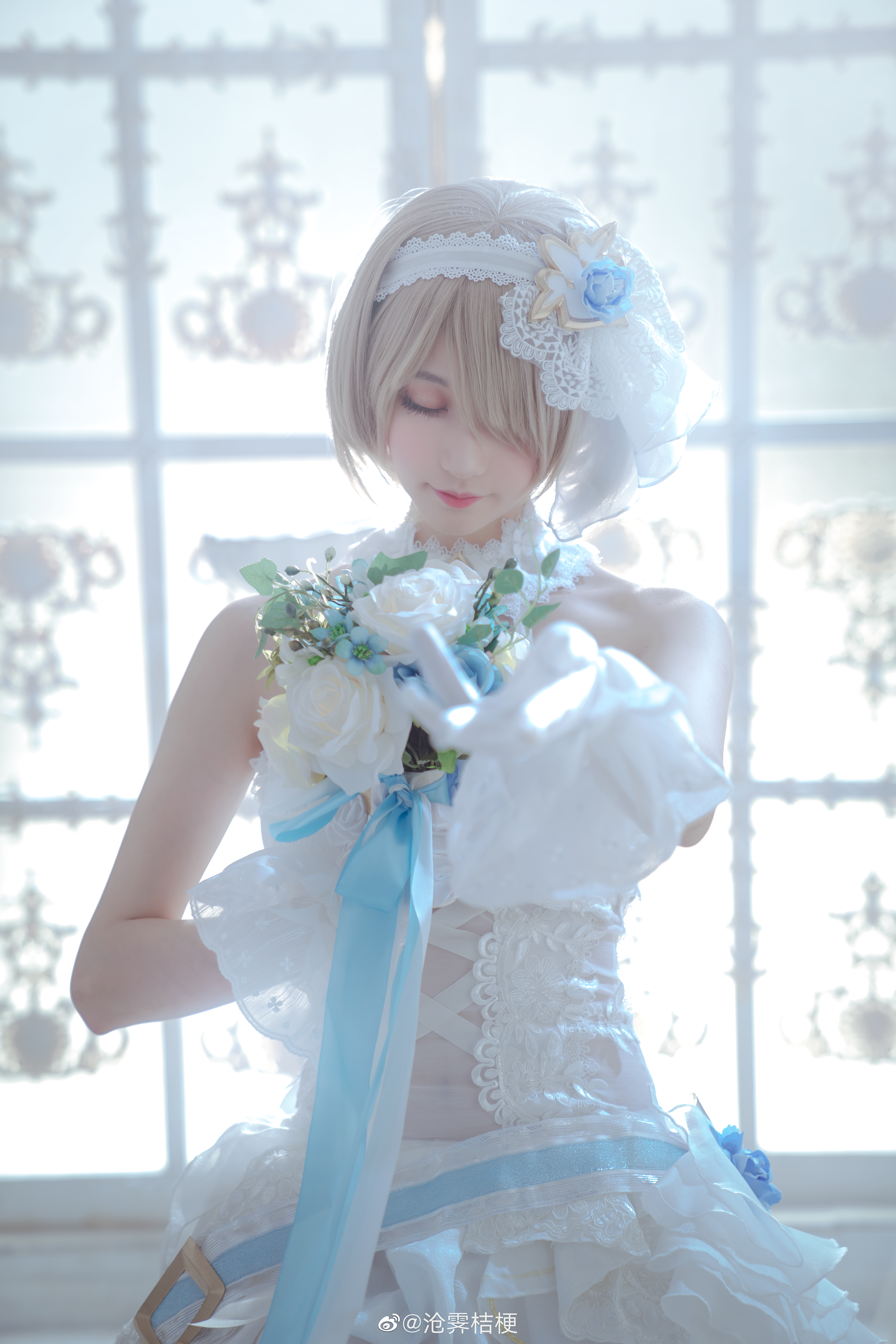 【cos】崩坏3 丽塔 花嫁