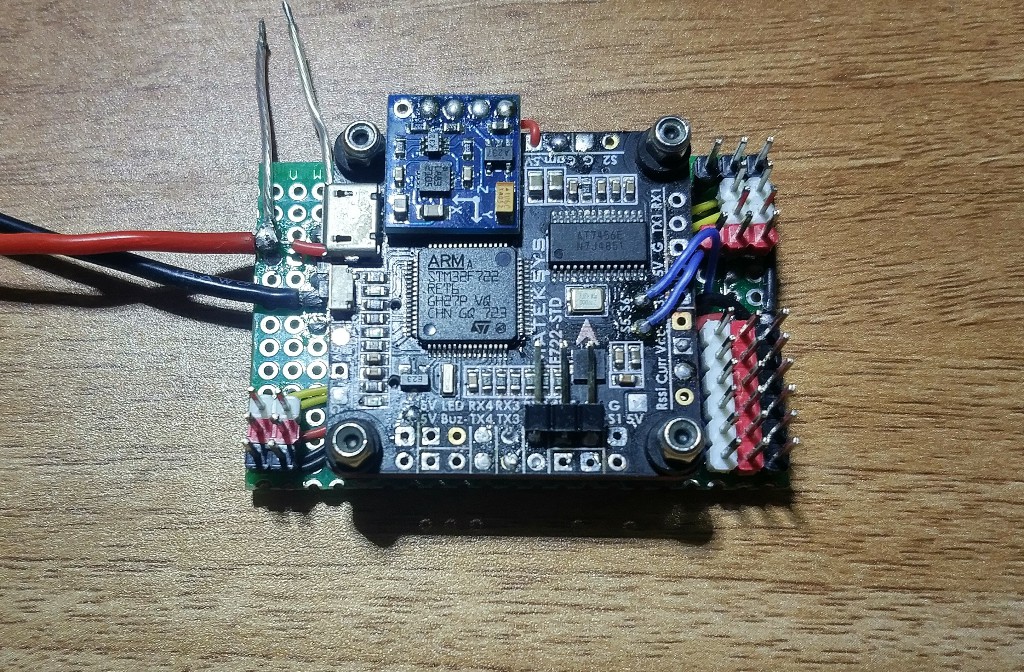 1块钱自制f3f4f7飞控电流计