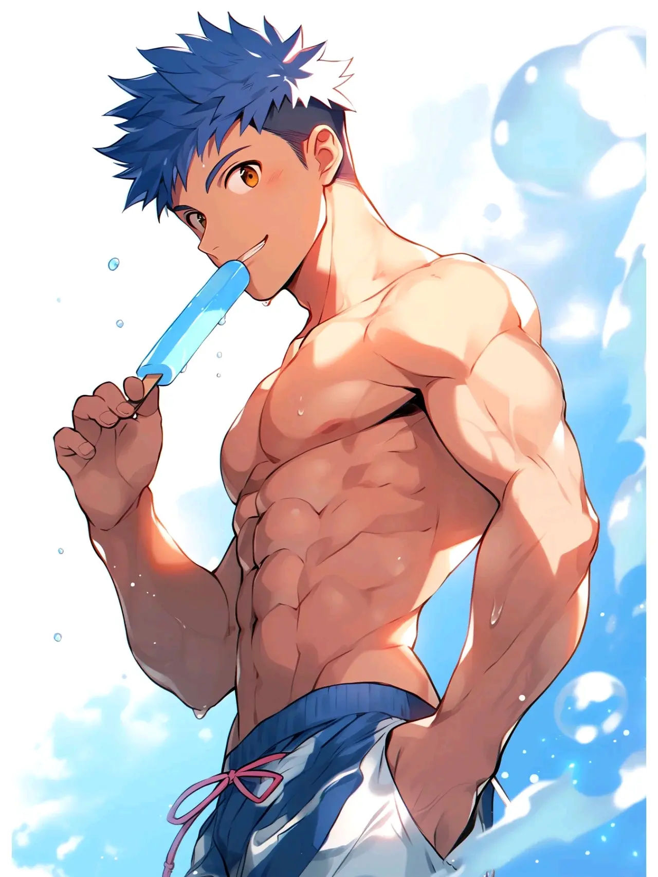 男友力百分百,腹肌帅哥