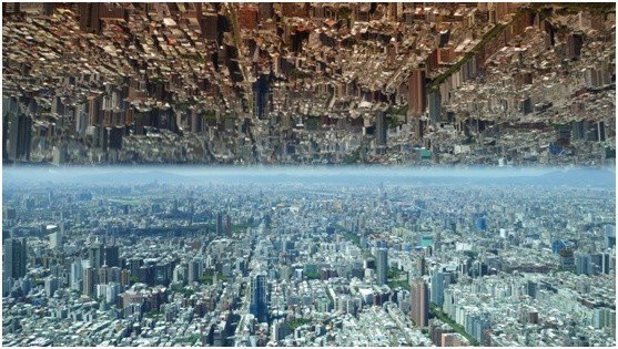 《盗梦空间》这部电影的网友一定对那个将整座城市进行翻转折叠的镜头