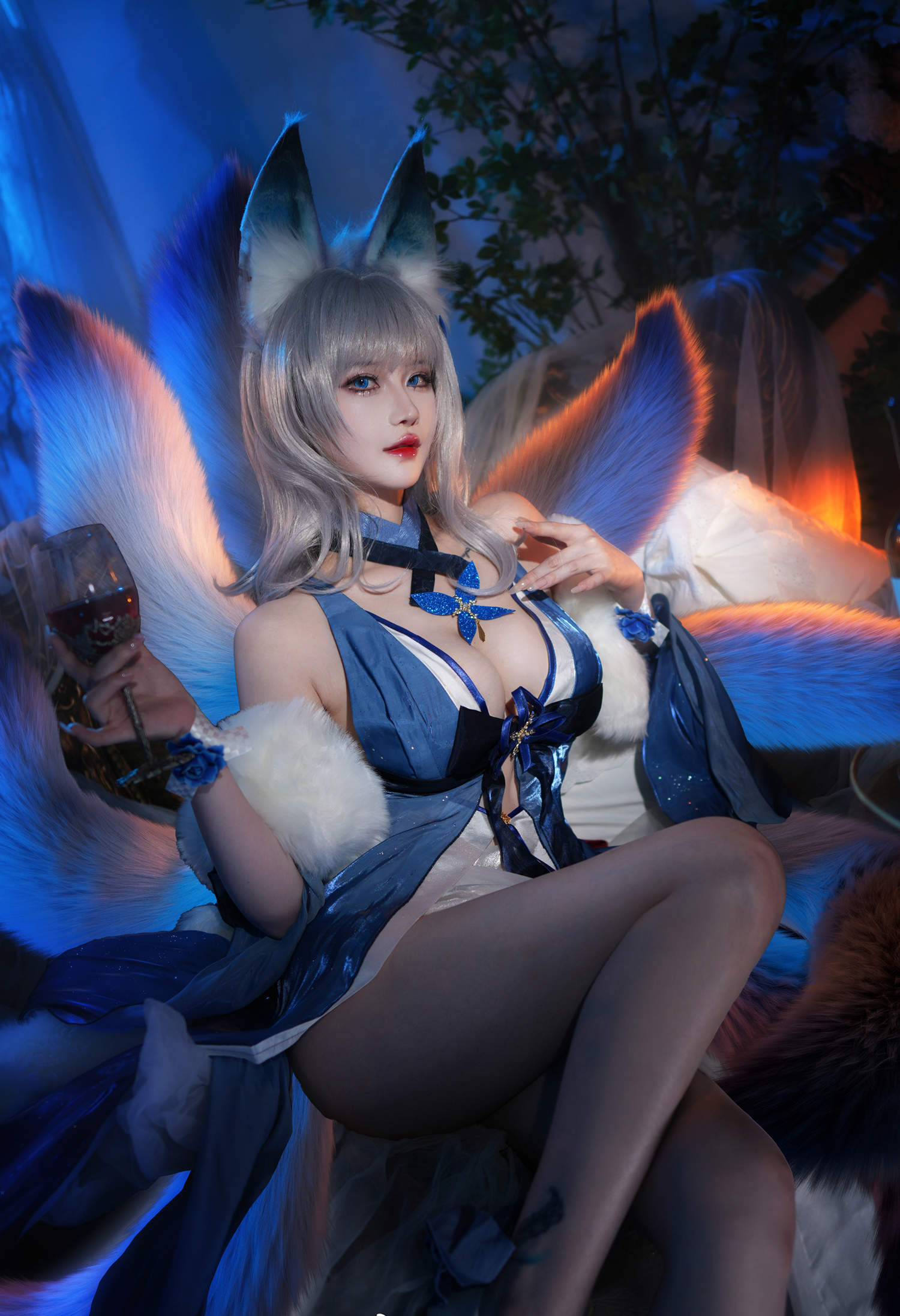 露兒大魔王碧蓝航线鵗胧月十夜cosplay2