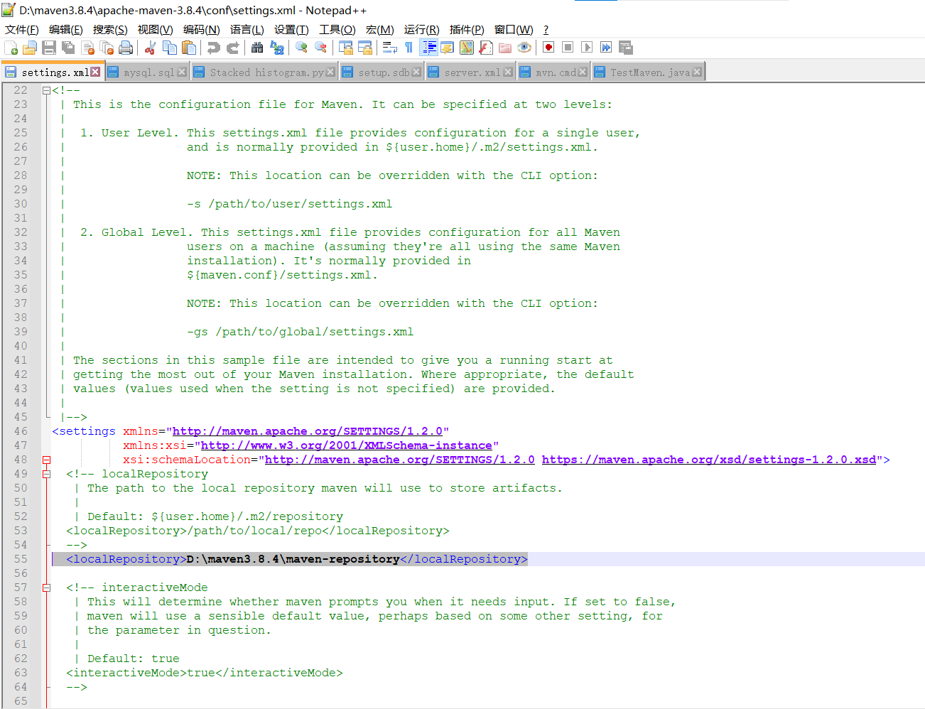 Maven(3.8.4)安装 哔哩哔哩