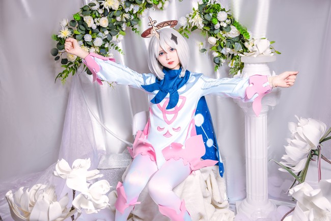 【cos精选】原神#派蒙#进不去,怎么想都进不去吧!