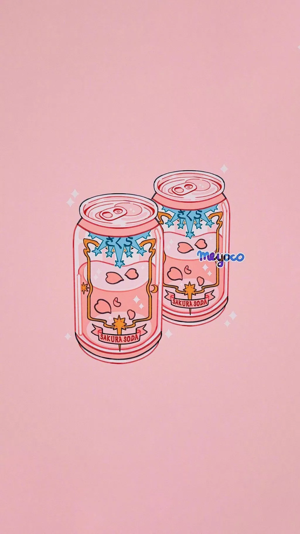 [#插画壁纸# #手机壁纸#]夏日糖分