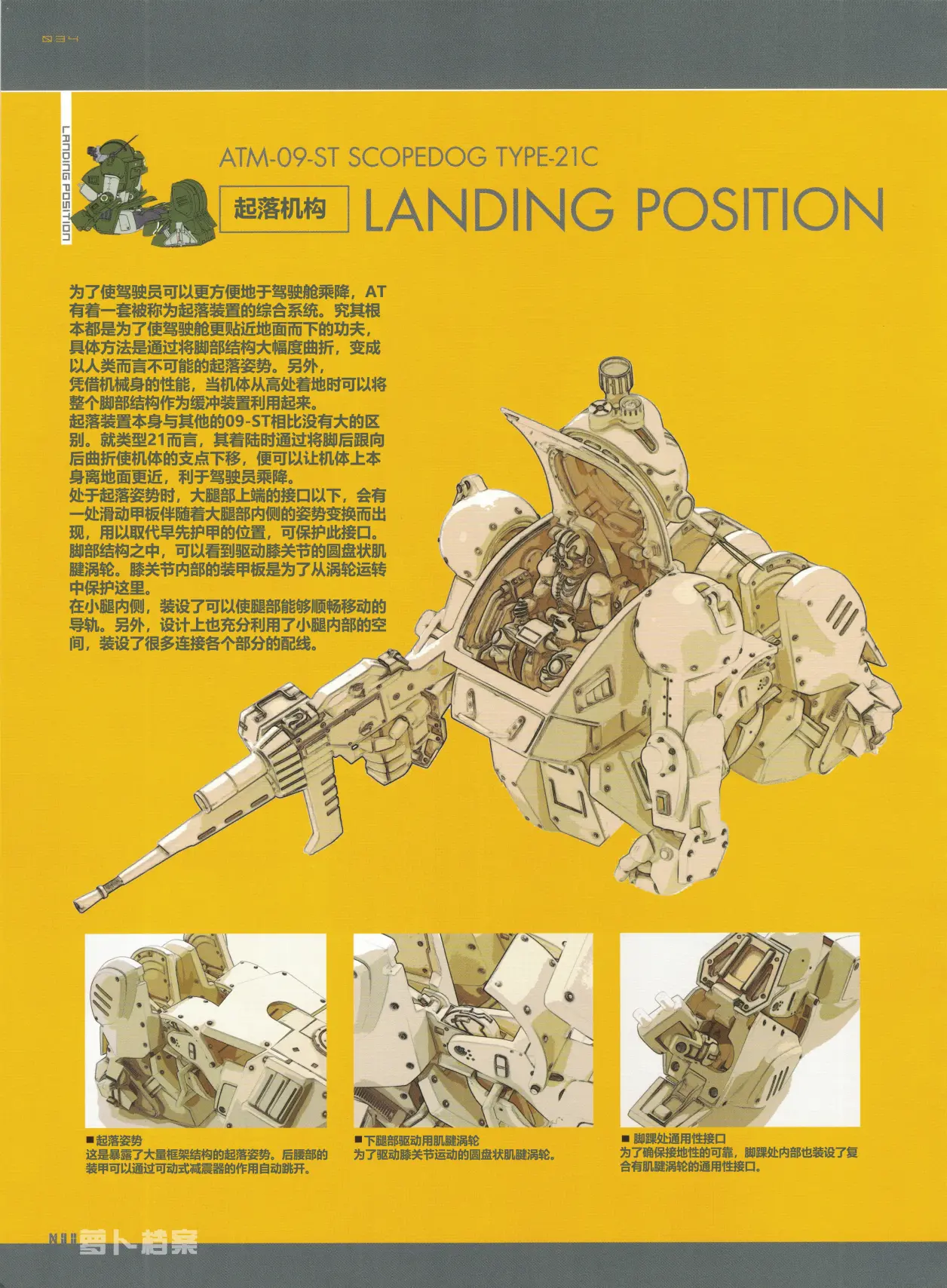 装甲骑兵 眼镜狗21c型设定集汉化4