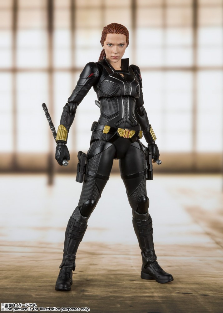 s.h. figuarts 黑寡妇 (black widow) 与模仿大师可动人偶介绍