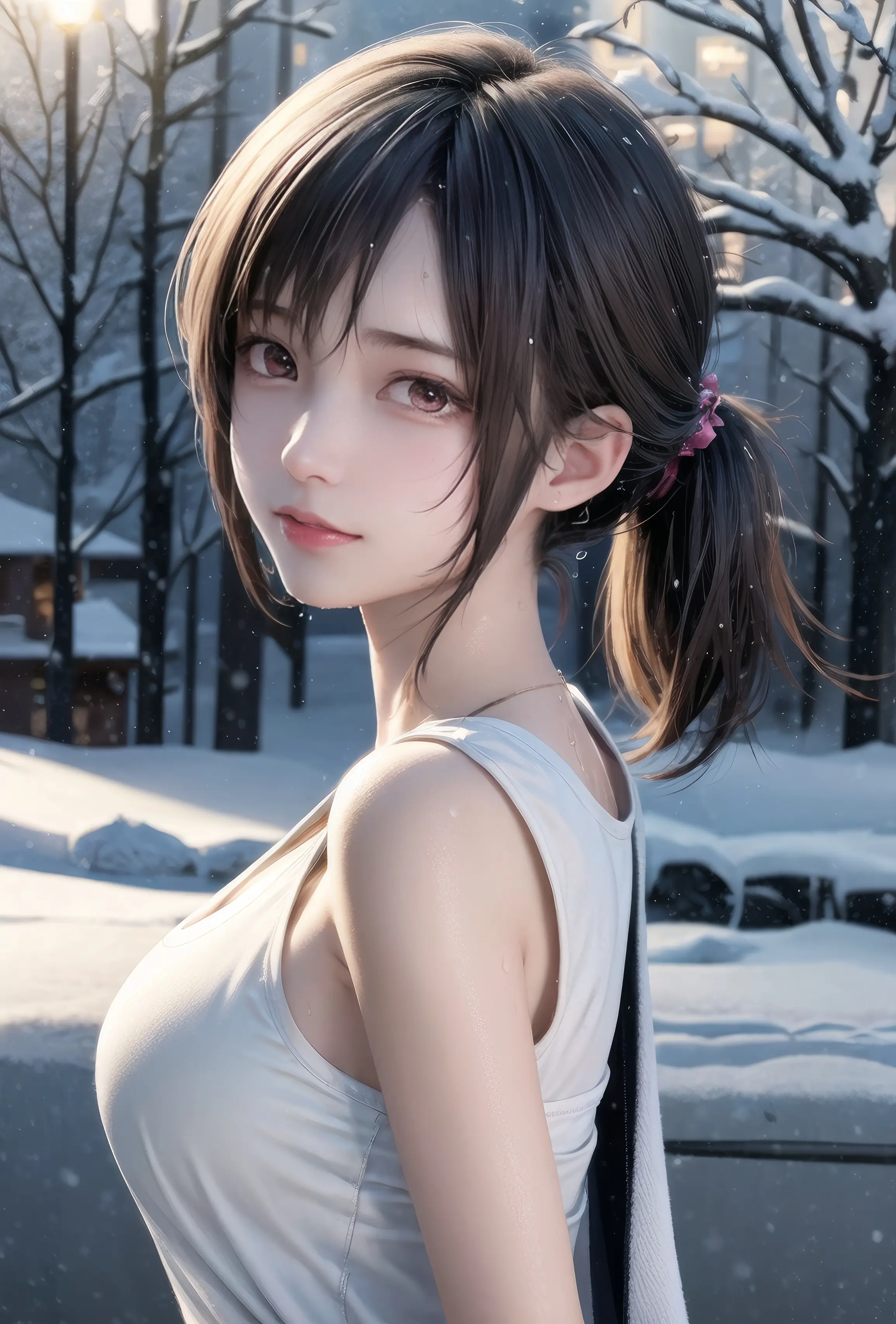 邻家少女2ai绘画头像图集动漫卡通二次元手机电脑高清壁纸cg