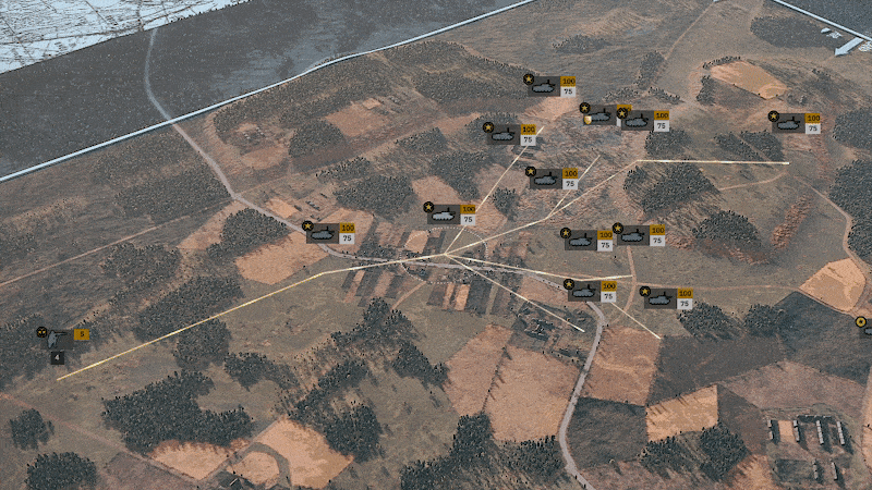 指挥官通过指挥链上的附属军官建立指挥网络