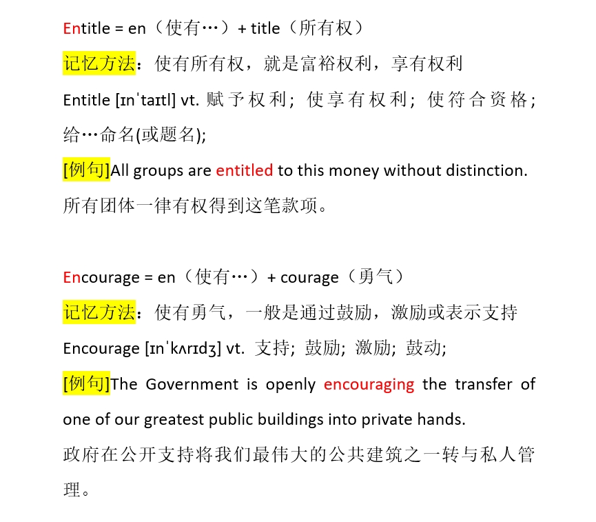 单词不用背!前缀en-第二种意思 - 哔哩哔哩