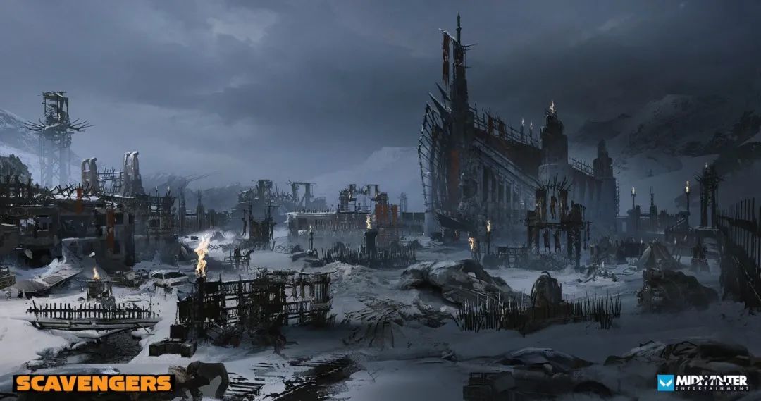 哥伦比亚画师juanpabloroldan笔下超震撼的科幻类战争场景作品