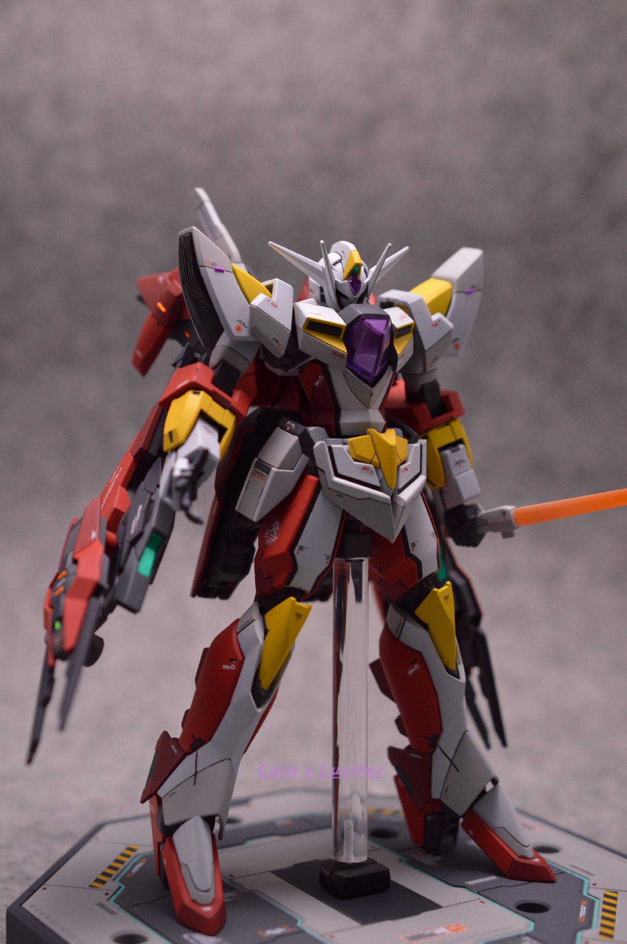 李疯子的座驾再生高达verhgbf逆生造型路西法参上